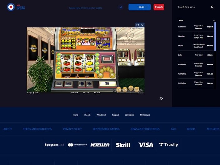 All British Casino Review 4