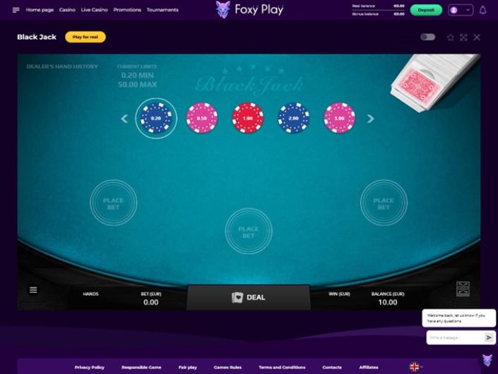 Foxy Play Casino Review 6